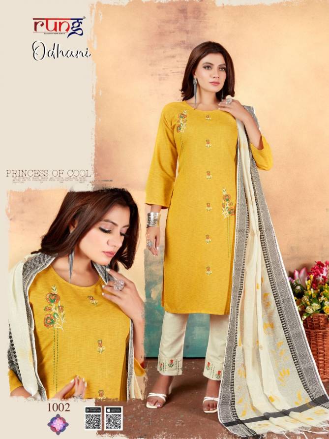 Rung Odhani Festive Wear Heavy Designer Fancy Ready Made Collection